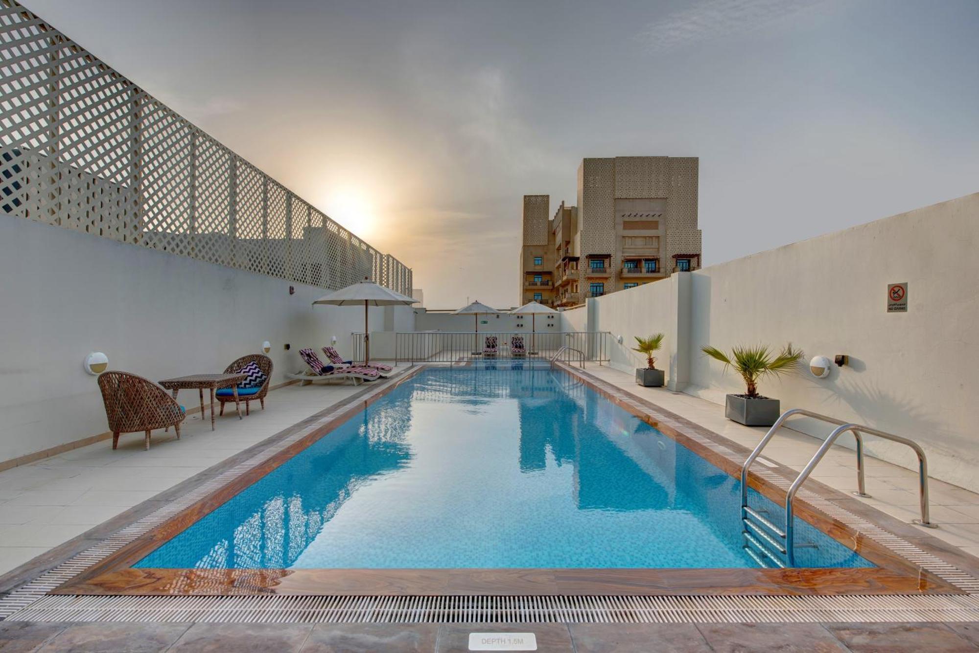 Suha Creek Hotel Apartment, Waterfront Jaddaf, Dubái Exterior foto