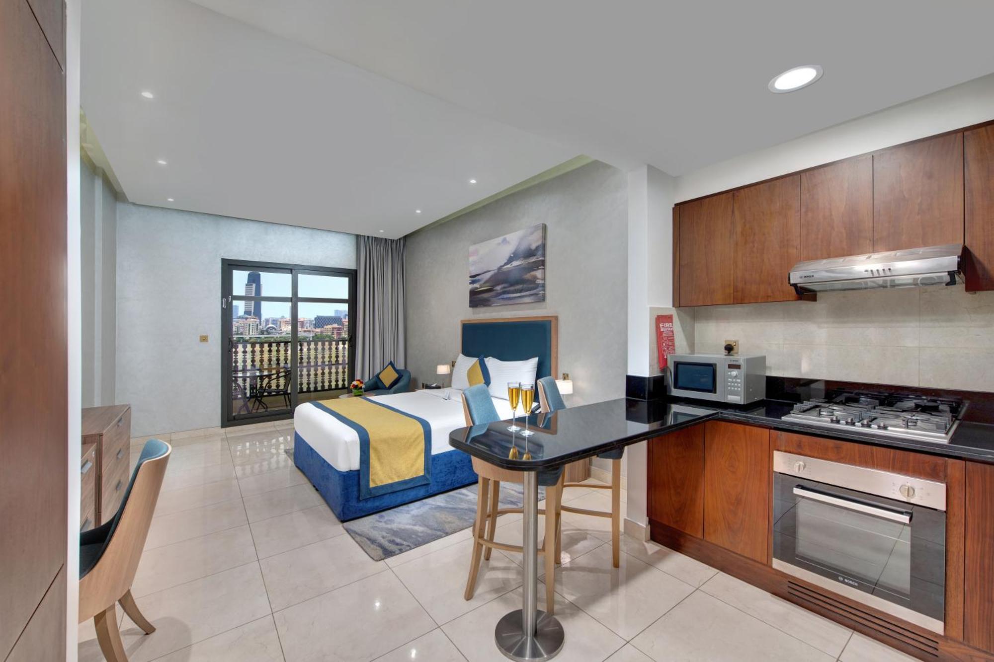 Suha Creek Hotel Apartment, Waterfront Jaddaf, Dubái Exterior foto