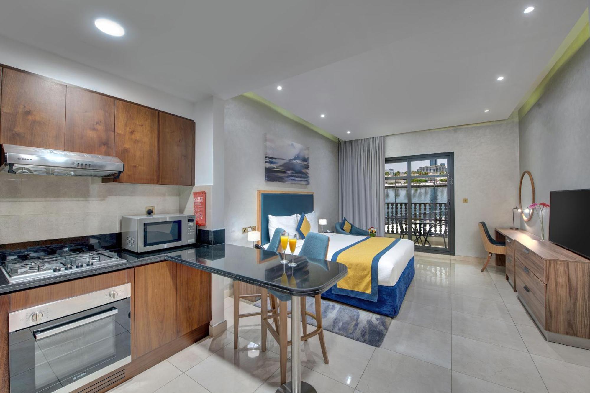 Suha Creek Hotel Apartment, Waterfront Jaddaf, Dubái Exterior foto